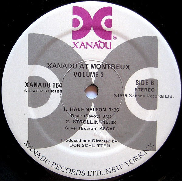 Various : Xanadu At Montreux Volume Three (LP, Album)
