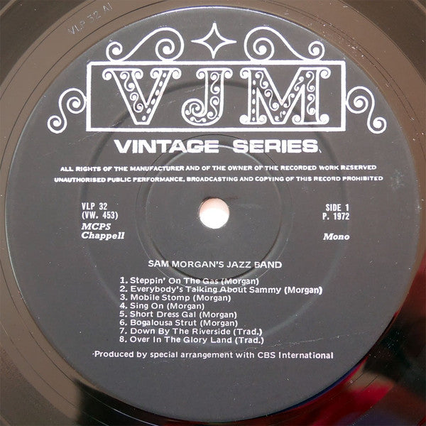 Sam Morgan's Jazz Band / Get Happy Band / The Blue Ribbon Syncopators : Sam Morgan Etc. (LP, Comp)