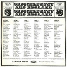 Various : Original Beat aus England 5. Folge (LP, Comp)