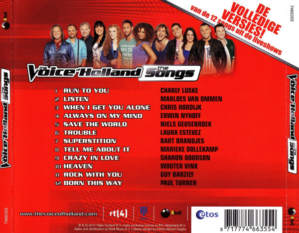 Various : The Voice Of Holland The Songs (CD, Album)