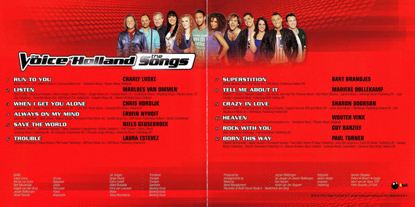 Various : The Voice Of Holland The Songs (CD, Album)