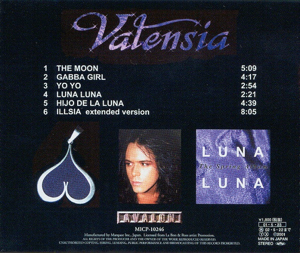 Valensia : Luna, Luna (CD, MiniAlbum)