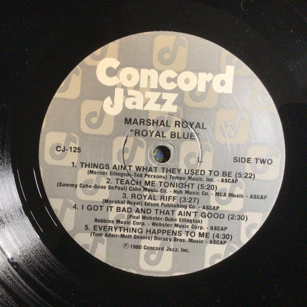 Marshal Royal* : Royal Blue (LP, Album)