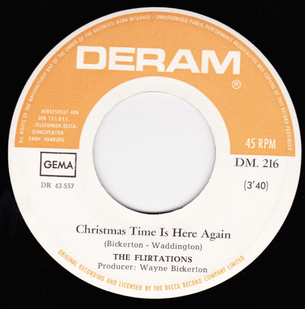 The Flirtations : Nothing But A Heartache (7", Single)