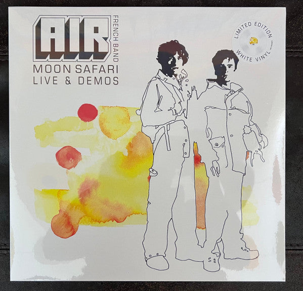AIR French Band* : Moon Safari Live & Demos (LP, Album, RSD, Bioplastic, Ltd, S/Edition, Whi)