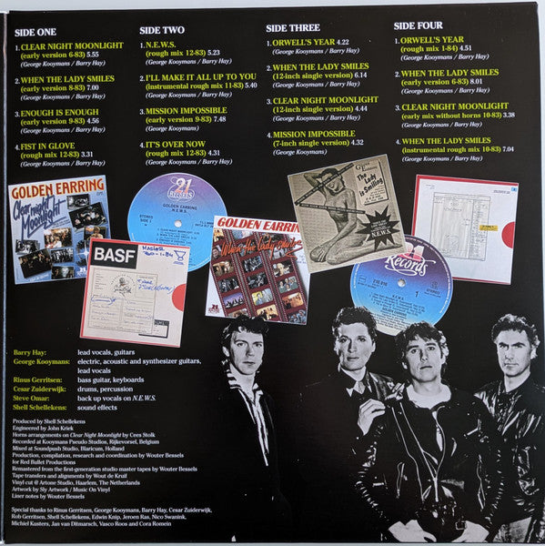 Golden Earring : The N.E.W.S. Sessions (2xLP, Album, RSD, Ltd, Red)