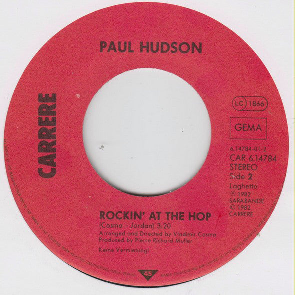 Cook Da Books / Paul Hudson : Your Eyes (Bande Originale Du Film 'La Boum 2') (7", Single)