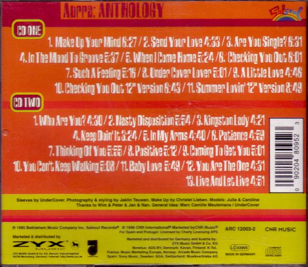 Aurra : Anthology (2xCD, Comp)