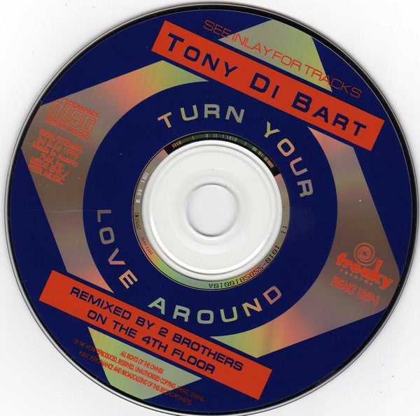 Tony Di Bart : Turn Your Love Around (CD, Single)
