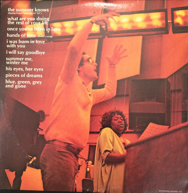Sarah Vaughan And Michel Legrand : Orchestra Arranged And Conducted By Michel Legrand (LP, Album, Gat)