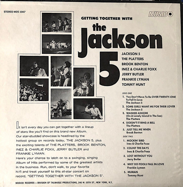Various : Getting Together With The Jackson 5 (LP, Comp)