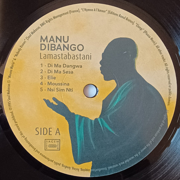 Manu Dibango : Sax & Spirituals - Lamastabastani (LP, Album, RE)