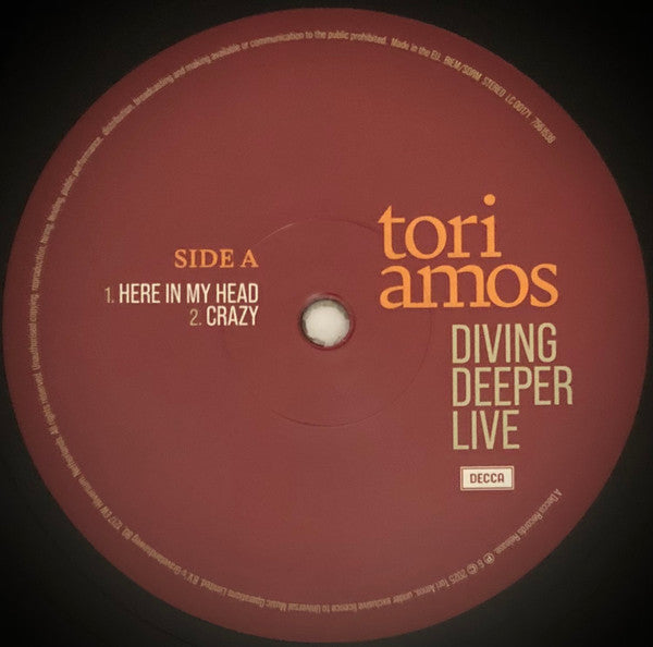 Tori Amos : Diving Deeper Live (12", RSD)