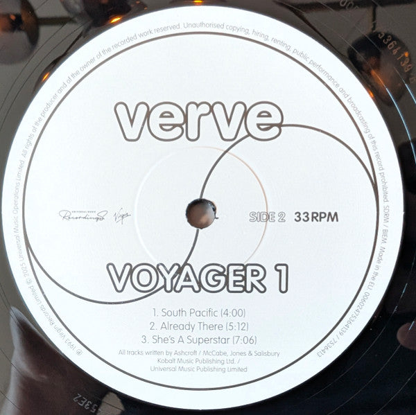 Verve* : Voyager 1 (LP, RSD, RE)