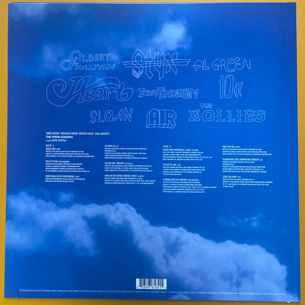 Various : The Virgin Suicides (LP, Comp, RE + Flexi, 7", S/Sided + RSD, Blu)