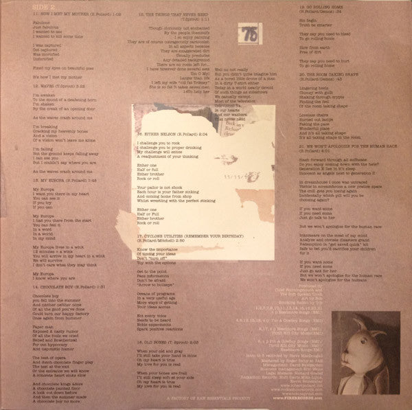 Guided By Voices : Let's Go Eat The Factory (LP, Album)