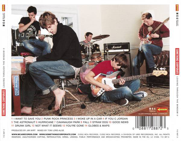 Something Corporate : Leaving Through The Window (CD, Album)