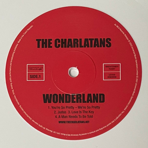 The Charlatans : Wonderland (LP, Whi + LP, Red + Album, RSD, Dlx, Ltd, RE)