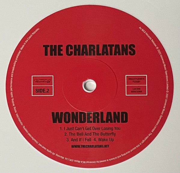 The Charlatans : Wonderland (LP, Whi + LP, Red + Album, RSD, Dlx, Ltd, RE)