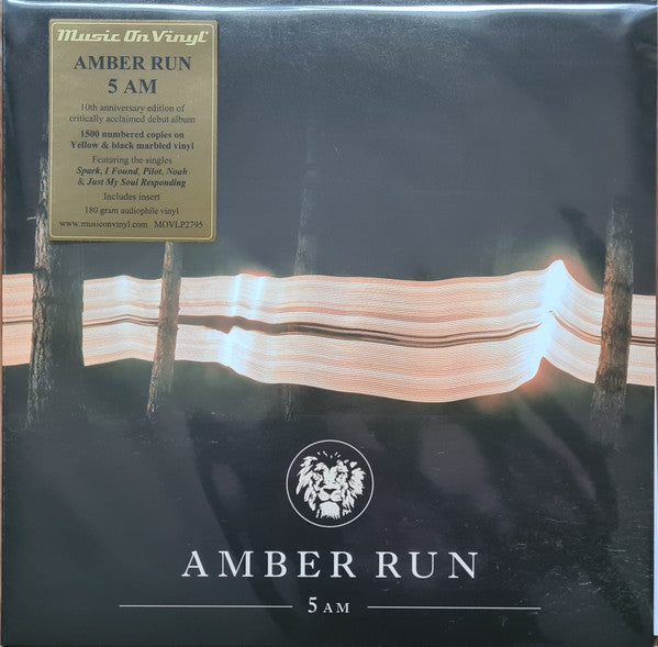 Amber Run : 5 AM (LP, Album, Ltd, Num, RE, Yel)
