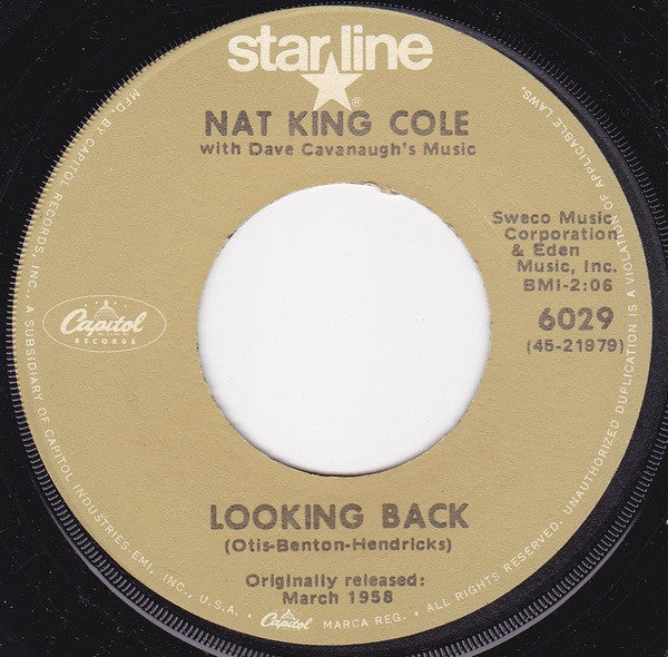Nat King Cole : Send For Me (7", RE)
