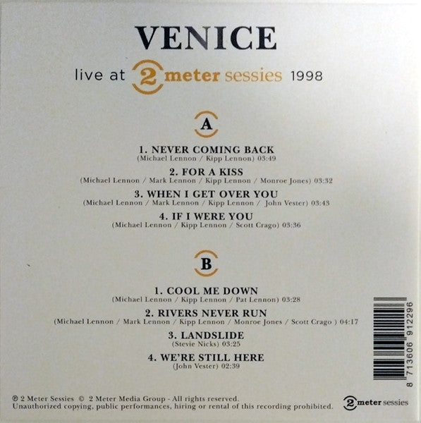 Venice (7) : Live At 2 Meter Sessies 1998 (LP, RSD, RE)