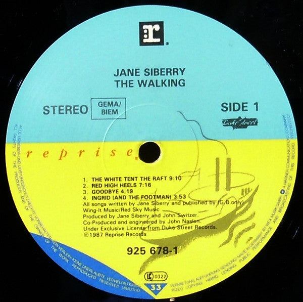 Jane Siberry : The Walking (LP, Album)