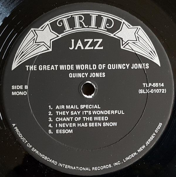 Quincy Jones : The Great Wide World Of Quincy Jones (LP, Album, RE)