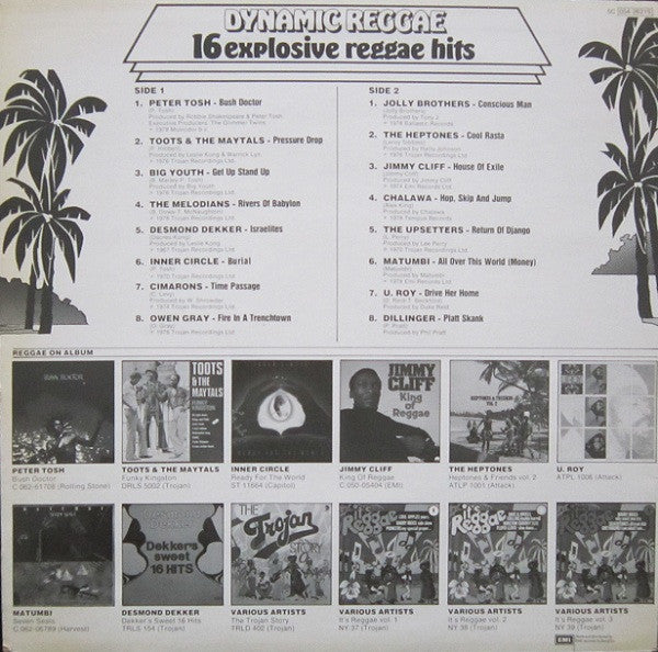 Various : Dynamic Reggae (LP, Comp)