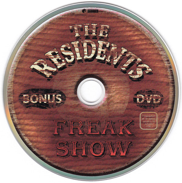 The Residents : Freak Show (CD, Album, RE + DVD-V, NTSC + Jew)
