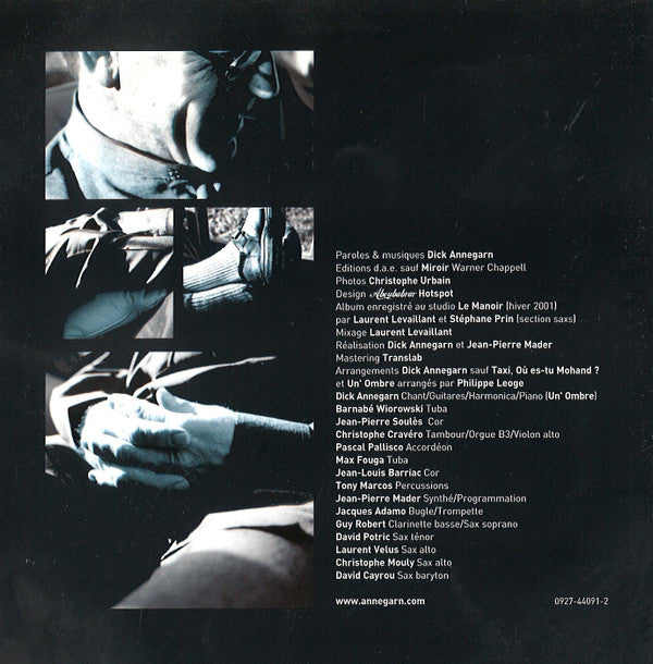 Dick Annegarn : Un’ Ombre (CD, Album)