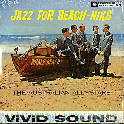 The Australian All-Stars : Jazz For Beach-Niks (LP, Album, Mono)