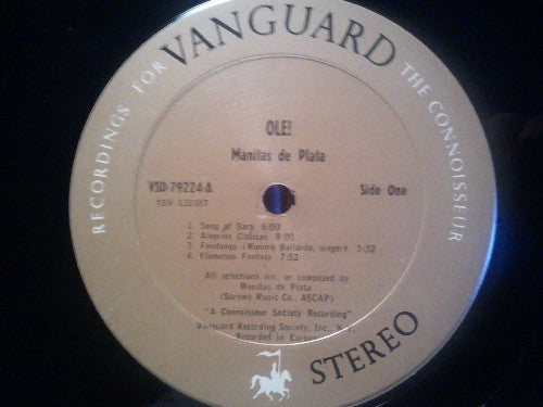 Manitas De Plata : Ole! (LP, RP)