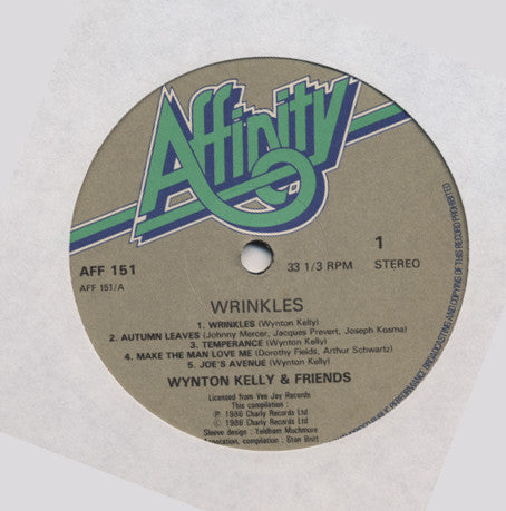 Wynton Kelly & Friends* : Wrinkles (LP, Comp)