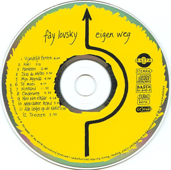 Fay Lovsky : Eigen Weg (CD, Album)