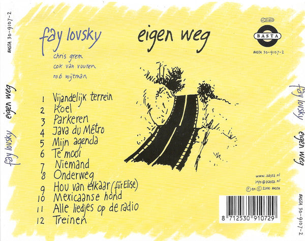 Fay Lovsky : Eigen Weg (CD, Album)