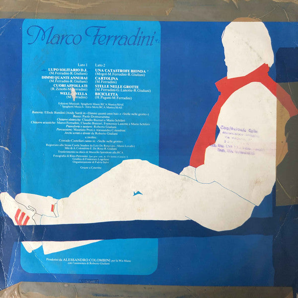 Marco Ferradini : Una Catastrofe Bionda (LP, Album)