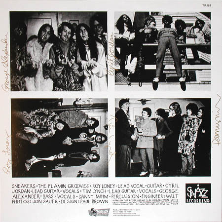 The Flamin Groovies* : Sneakers (10", MiniAlbum, Mono, RE, Gol)