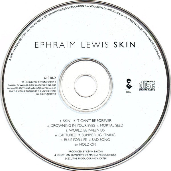 Ephraim Lewis : Skin (CD, Album)