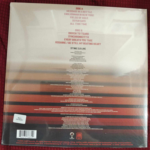 Sting : 3.0 Live (LP, Album, 180)