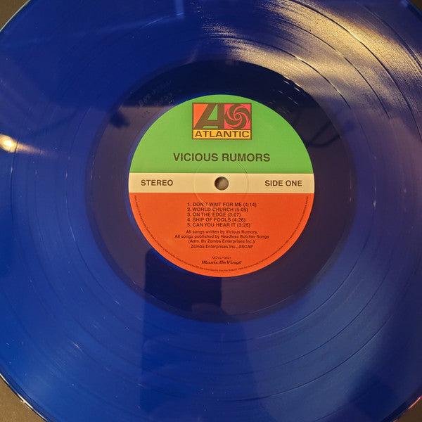 Vicious Rumors : Vicious Rumors (LP, Album, Ltd, Num, RE, Blu)