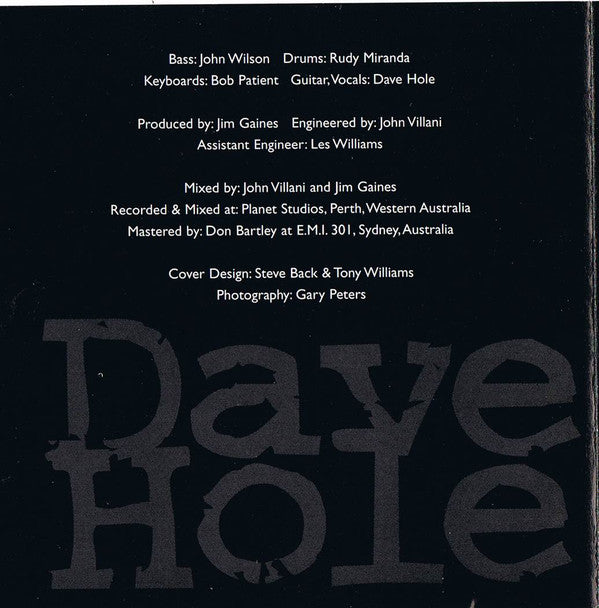 Dave Hole : Steel On Steel (CD, Album)