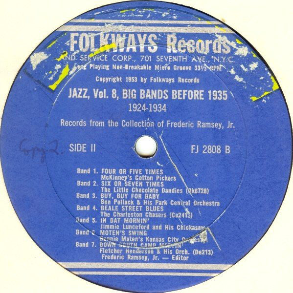 Various : Jazz Volume 8: Big Bands (LP, Album, Comp)