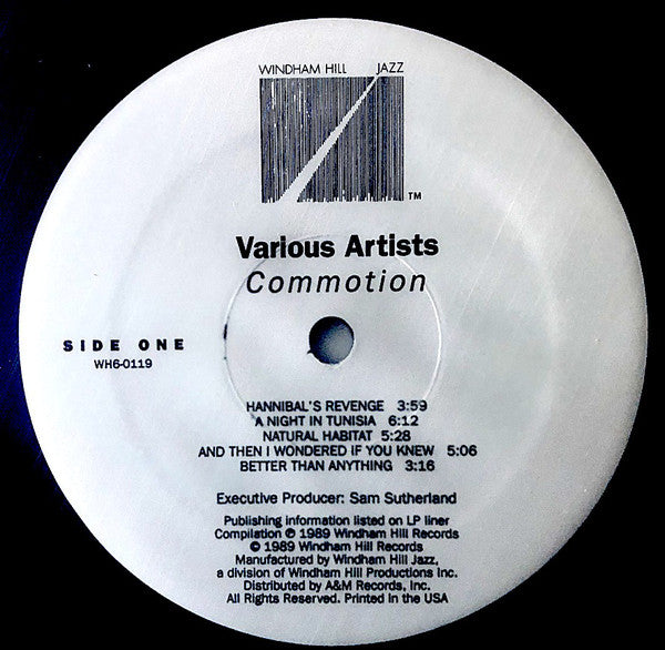 Various : Commotion (LP, Comp)