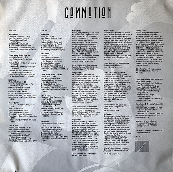 Various : Commotion (LP, Comp)