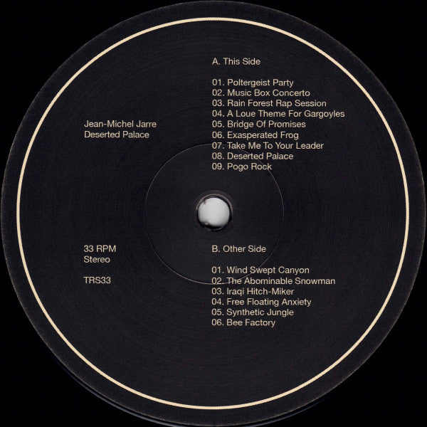 Jean Michel Jarre* : Deserted Palace (LP, Album, Ltd, RE, RM)