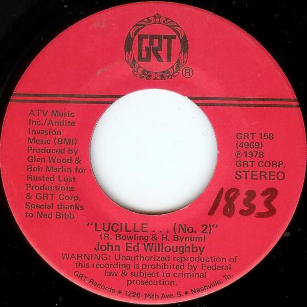 John Ed Willoughby : Lucille... (No. 2) / Disco-Tinued (7")