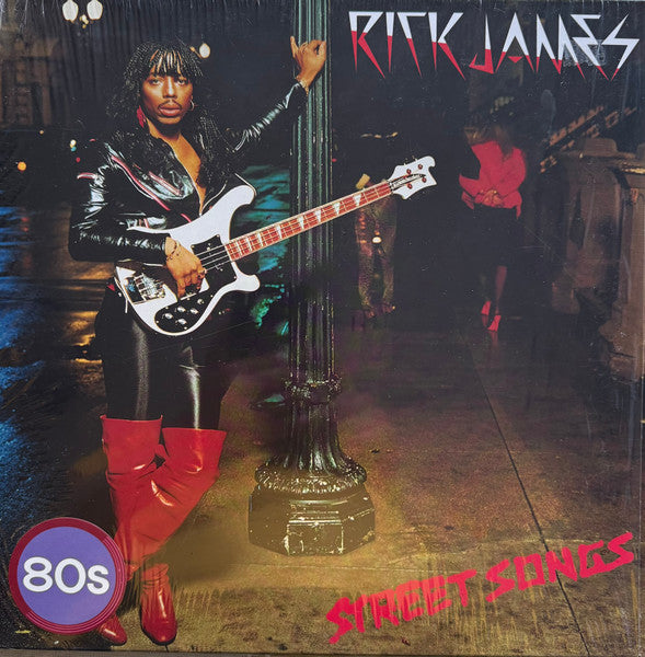 Rick James : Street Songs (LP, Album, RE, Red)