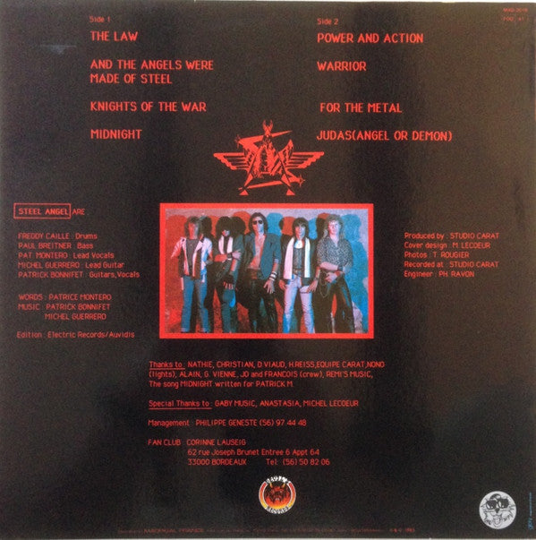 Steel Angel : ...And The Angels Were Made Of Steel (LP, Album)