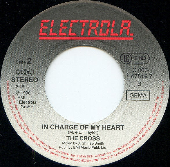 The Cross (3) : Liar (7", Single)